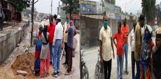 पाली नगर से होकर गुजरी नेशनल हाइवे सड़क किनारों पर घटिया नाली निर्माण कार्य, नपं. अध्यक्ष ने भुगतान रोकने कलेक्टर को लिखा पत्र, सतत निगरानी दल भी गठित Pali