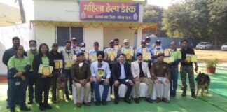 कोरबा के पुलिस अधीक्षक श्री अभिषेक मीणा ने उत्कृष्ट कार्यों के लिए किया बालको सिक्योरिटी टीम को सम्मानित
