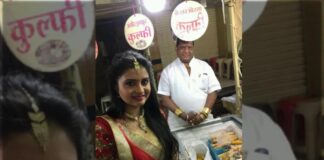 सराफा चौपाटी में आधा किलो सोना पहन कर कुल्फी बेचता है ये ‘गोल्डमैन’