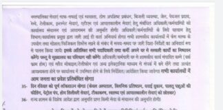 छत्तीसगढ़: एक और जिले में 15 मई तक बढ़ा लॉकडाउन… इन्हें मिली छूट… पढ़े पूरा आदेश…
