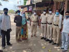 बसई पुलिस चौकी ने कोरोना काल में किया सराहनीय कार्य..