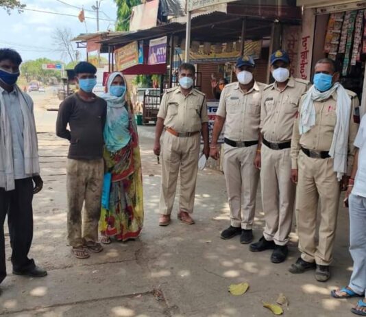 बसई पुलिस चौकी ने कोरोना काल में किया सराहनीय कार्य..