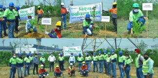 पर्यावरण संरक्षण और संवर्धन के लिए बालको कटिबद्ध.. विश्व पर्यावरण दिवस पर बालको ने रोपे पौधे..