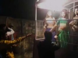 रातभर डीजे पर अश्लील डांस, पिंजरे में नाचीं बार बालाएं, चुप्पी साधे रही पुलिस
