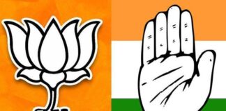 बीजेपी के 3 पार्षदों ने थामा कांग्रेस का दामन