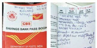 छत्तीसगढ़: डाकघर में 10 करोड़ रुपए की फर्जी एफडी, एजेंट की लाश मिलने के बाद जब लोग पैसा लेने पहुंचे, तब हुआ खुलासा.. कई नेताओं- अफसरों के पैसे डूबे