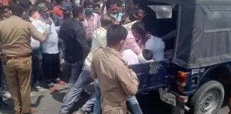 पुलिस हिरासत से भागा हिस्ट्रीशीटर और भगाने वाला भाजपा नेता गिरफ्तार..