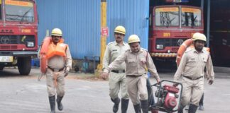 मानसून की स्थिति से निपटने बालको ने की तैयारी