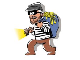 निगम अध्यक्ष के घर चोरी, आरोपी पुलिस की गिरफ्त से बाहर