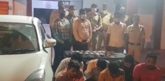 छत्तीसगढ़: होटल में चल रहा था करोड़ों का सट्टा, पुलिस पहुंची तो छह आरोपी सट्टा खिलाते रंगे हाथों पकड़ाये…