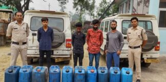 अवैध डीजल तस्करी के विरुद्ध कोरबा पुलिस की बड़ी कार्यवाही.. 16 लाख से ज़्यादा की आरोपियों से की गई जप्ती..