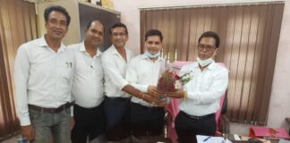 नवनियुक्त जिला शिक्षा अधिकारी गोवर्धन भारद्वाज का कोरबा पैरेंट्स एसोसिएशन ने किया स्वागत