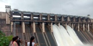 बांगो बांध के खुले तीन गेट, लगभग 15 हजार क्यूसेक पानी छोड़ा गया.. जल विद्युत संयंत्र को भी नौ हजार क्यूसेक पानी, लगभग 24 हजार क्यूसेक पानी नदी में प्रवाहित