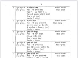 छत्तीसगढ़: नए डिप्टी कलेक्टरों को मिली पोस्टिंग, कोरबा में इनको मिली पोस्टिंग.. देखें आदेश