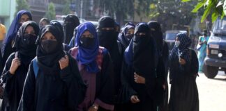 अलीगढ़ में सपा नेता का विवादित बयान, कहा- हिजाब पर उठने वाले हाथ को काट डालेंगे