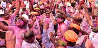 बालको परिवार ने धूमधाम से मनाई होली