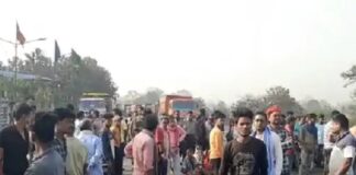 कोरबा: ट्रक ने GTP प्लांट के कर्मचारी को कुचला.. गुस्साए लोगों ने सड़क पर शव रख लगाया जाम