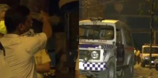 हनुमान जयंती शोभायात्रा में पथराव, 6 पुलिसकर्मी जख्मी
