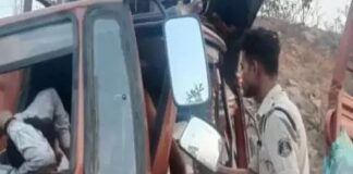 कोरबा: हादसे के बाद दो वाहनों में लगी आग, ड्राइवर की जलकर मौत