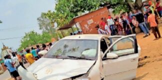 तेज रफ्तार कार-बाइक में भिड़ंत,7 साल के बच्चे की मौत