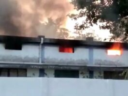 CMHO ऑफिस के दवा गोदाम में लगी आग, लाखों का हुआ नुकसान