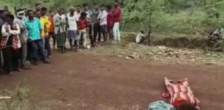 सड़क पर संदिग्ध अवस्था में मिली अज्ञात महिला की लाश