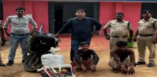 18 किलो गांजा के साथ 2 तस्कर गिरफ्तार, कीमत 3 लाख 60 हजार रूपए