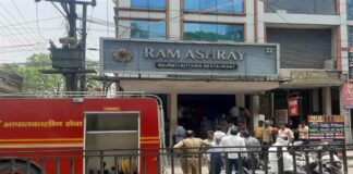 रायपुर ब्रेकिंग: रेस्टोरेंट के किचन में लगी आग.. दमकल मौके पर