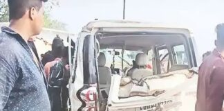 स्कार्पियो दुर्घटनाग्रस्त: बर्थडे पार्टी मनाकर लौट रहे थे दोस्त, एक की मौत