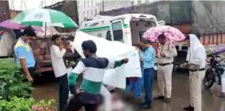 रायपुर में बड़ा हादसा, कटकर अलग हो गए युवक के पैर