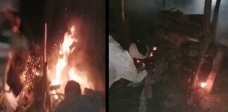 मुक्तिधाम में जल रही थी लाश.. अचानक भड़क गए लोग और धधकती चिता को बुझा दी.. माजरा जानकर चौंक जाएंगे आप