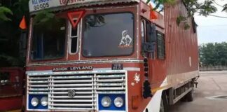 कंटेनर ने रौंदा, बाइक सवार सरकारी कर्मचारी की मौत