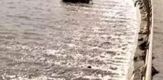 नाला पार करते समय हुआ हादसा, स्कूटी के साथ बहा युवक