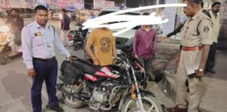 कोरबा: 65 नाबालिग वाहन चालकों पर पुलिस ने की चालानी कार्रवाई