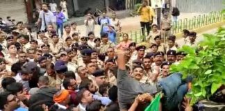 कई बीजेपी नेताओं के खिलाफ कोतवाली थाने में केस दर्ज, पुलिसकर्मियों को लाठीचार्ज के लिए उकसाने का आरोप