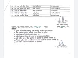 कोरबा ब्रेकिंग: जिले में 81 पुलिसकर्मियों का किया तबादला.. आदेश जारी, देखे सूची