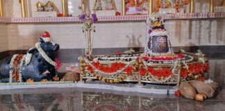 मां सिद्धिदात्री कंकाली मंदिर में नर्मदेश्वर महादेव शिव मंदिर की प्राण प्रतिष्ठा संपन्न