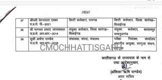 ट्रांसफर ब्रेकिंग: राज्य प्रशासनिक सेवा के 39 अधिकारियों के तबादले.. आदेश जारी