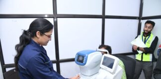 बालको ने कंजक्टिवाइटिस की रोकथाम के लिए किया नेत्र जांच शिविर का आयोजन